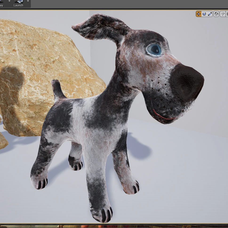 mydog 3D Model .c4d .max .obj .3ds .fbx .stl .blend
