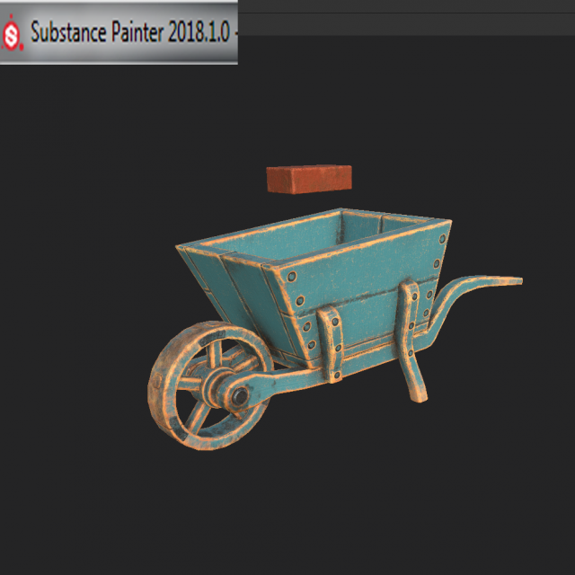 barrow 3D Модель .c4d .max .obj .3ds .fbx .stl .blend 