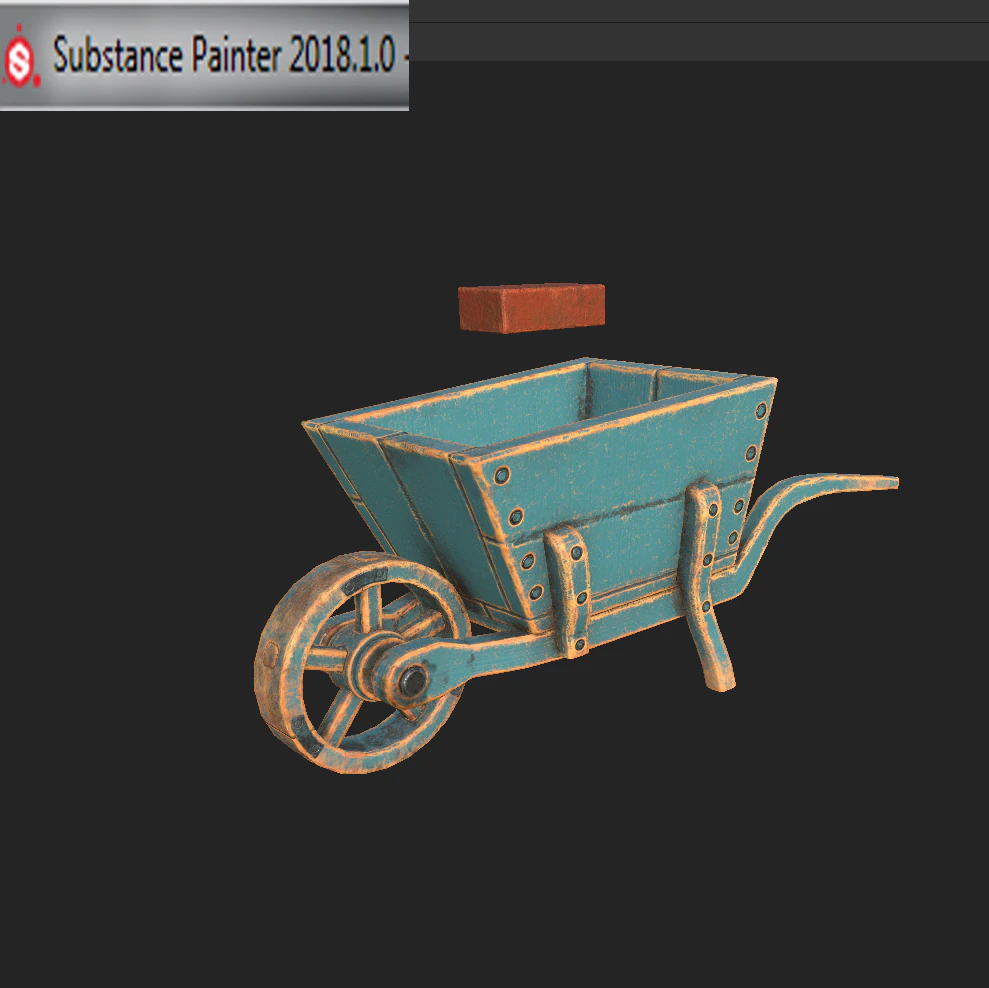 barrow 3D Model .c4d .max .obj .3ds .fbx .stl .blend