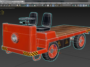 electric car 3D Model