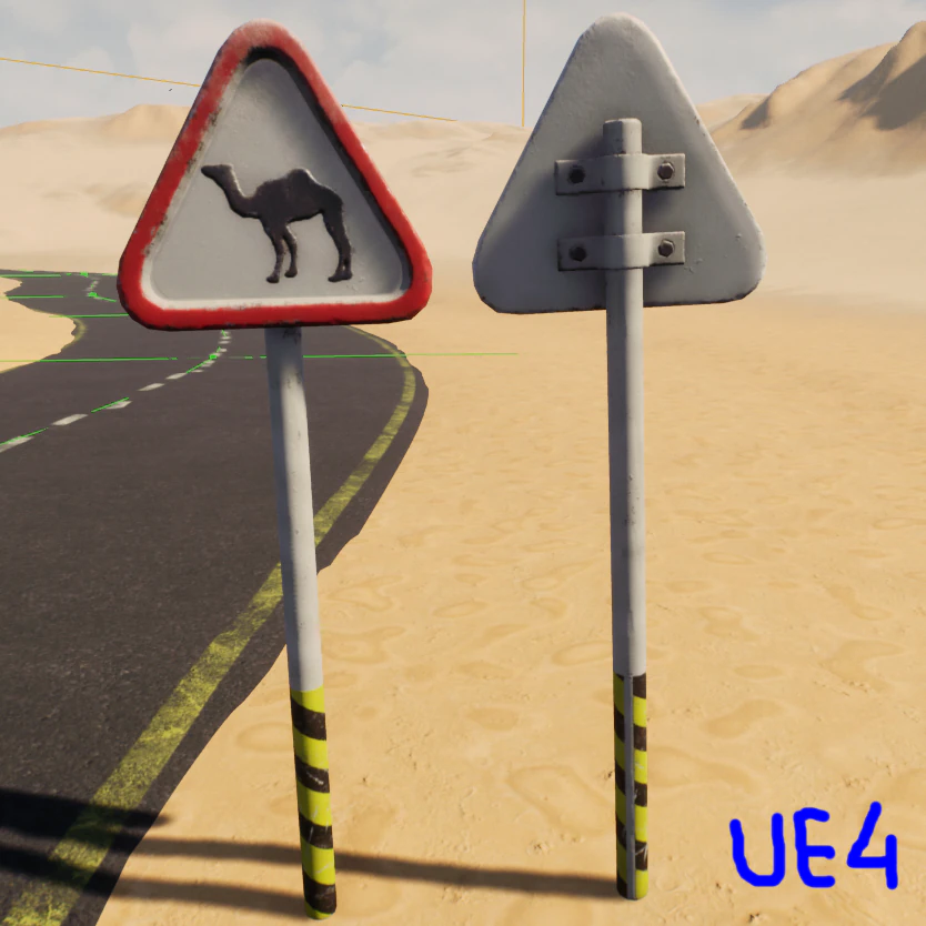 signcamel 3D Model .c4d .max .obj .3ds .fbx .stl .blend 
