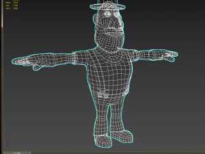 bandit 3D Model