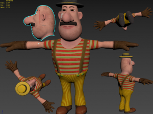 bandit 3D Model
