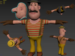 bandit 3D Model