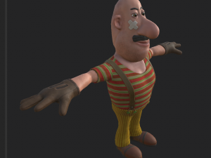 bandit 3D Model