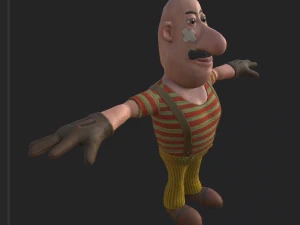 bandit 3D Model