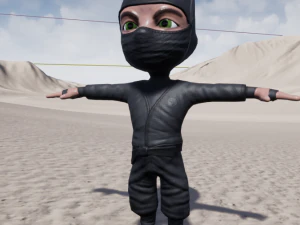 kidninja 3D Model