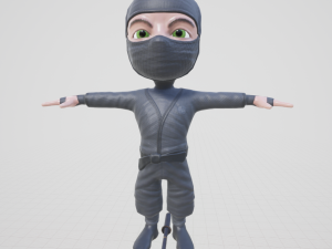 kidninja 3D Модель