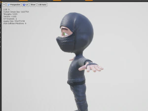 kidninja 3D Model