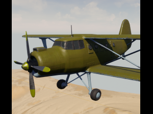 airplanebi Modelo 3D