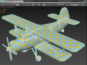 airplanebi Modelo 3D