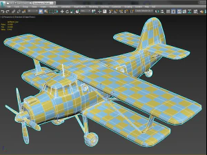 airplanebi 3D Model