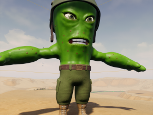 soldiercactus 3D Model
