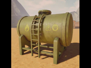 serbatoio dell'olio Modello 3D