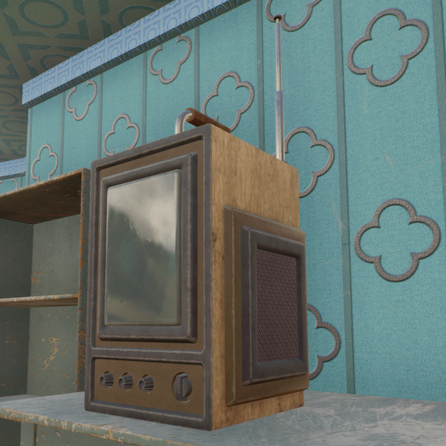 tv0001 Modello 3D .c4d .max .obj .3ds .fbx .stl .blend 