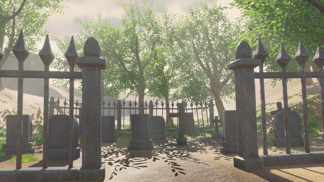 cemeterykit 3D Модель .c4d .max .obj .3ds .fbx .stl .blend