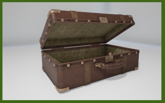 suitcase Model 3D .c4d .max .obj .3ds .fbx .stl .blend 