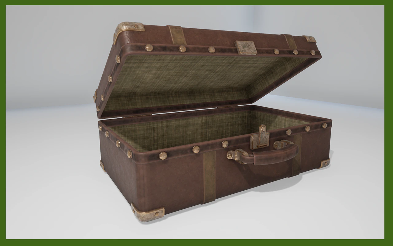 suitcase 3D Model .c4d .max .obj .3ds .fbx .stl .blend 