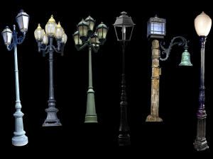 street lamp 3D 모델