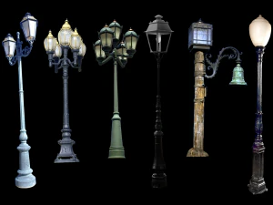 lampu jalan Model 3D