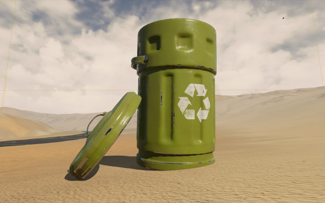 trash 01 3D Модель .c4d .max .obj .3ds .fbx .stl .blend 
