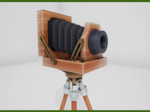 vintage camera 3D Model