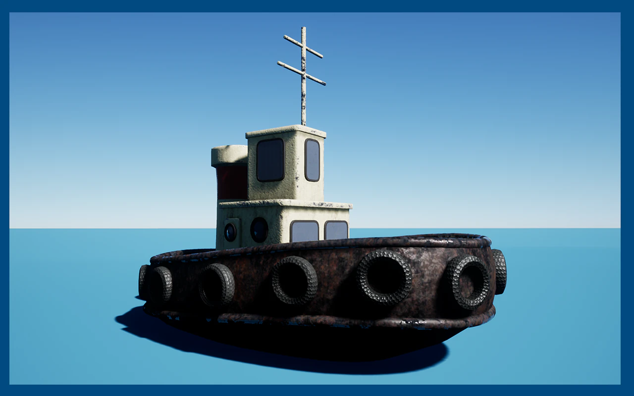 boat 3D Model .c4d .max .obj .3ds .fbx .stl .blend 