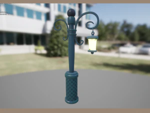 latarnia uliczna 2 Model 3D