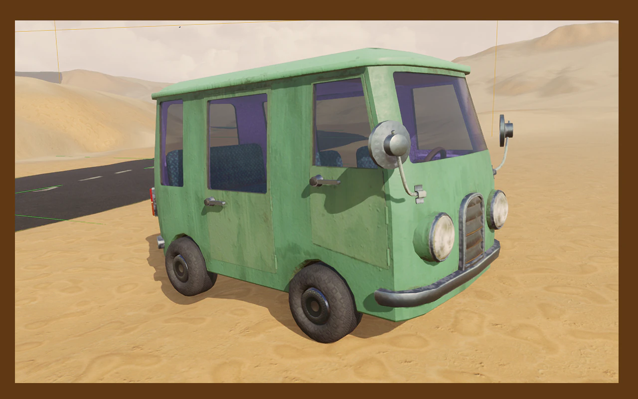 furgone2 Modello 3D .c4d .max .obj .3ds .fbx .stl .blend 