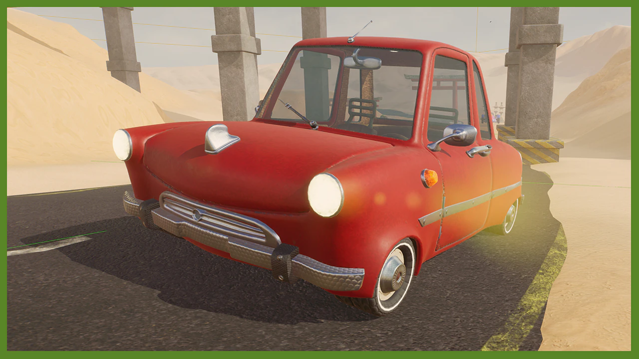 car cartoon 6 3D Model .c4d .max .obj .3ds .fbx .stl .blend