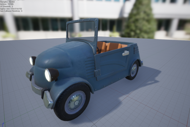car cartoon 1 Modelo 3D .c4d .max .obj .3ds .fbx .stl .blend 