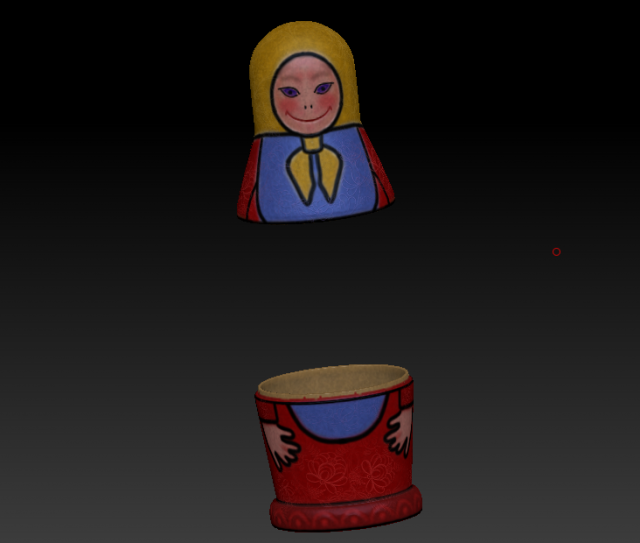 matreshka 2 3D Model .c4d .max .obj .3ds .fbx .stl .blend 