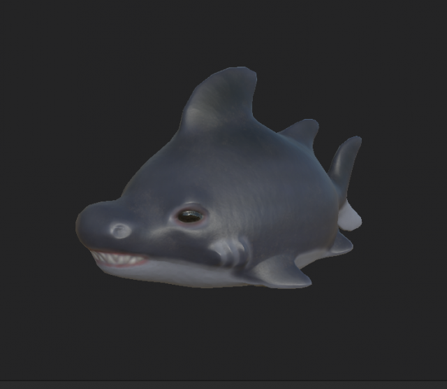 fish cartoon 2 3D मॉडल .c4d .max .obj .3ds .fbx .stl .blend 