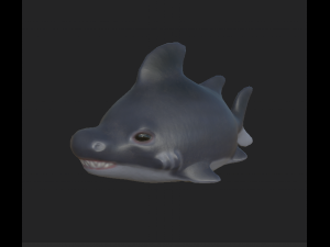 fish cartoon 2 3D 모델