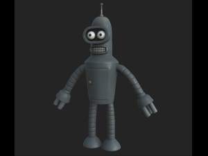 robot bender 1 3D Model