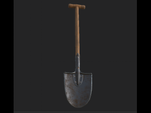 shovel 1 3D मॉडल