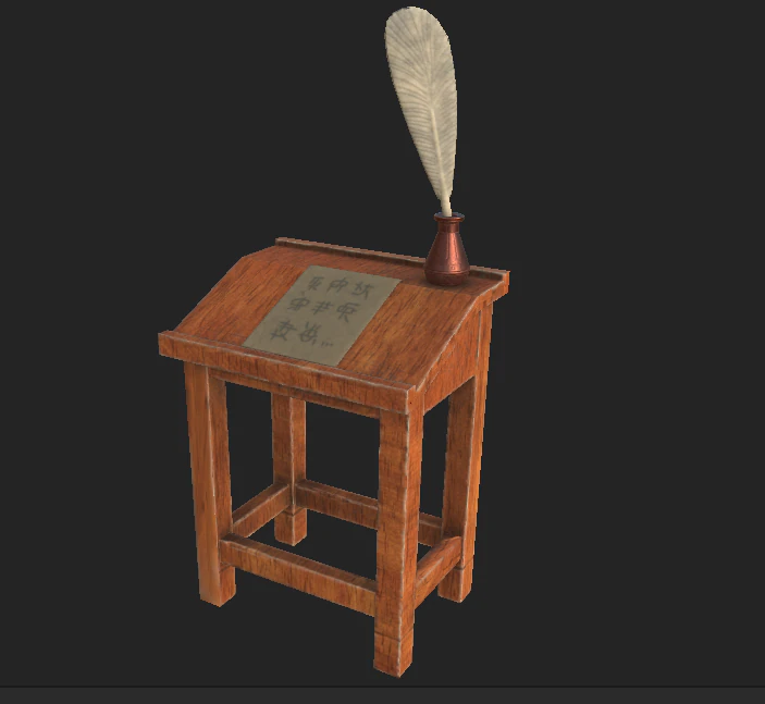 table magic 3D Model .c4d .max .obj .3ds .fbx .stl .blend 