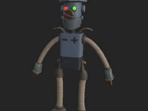robot idiomatic 2 3D-Modell