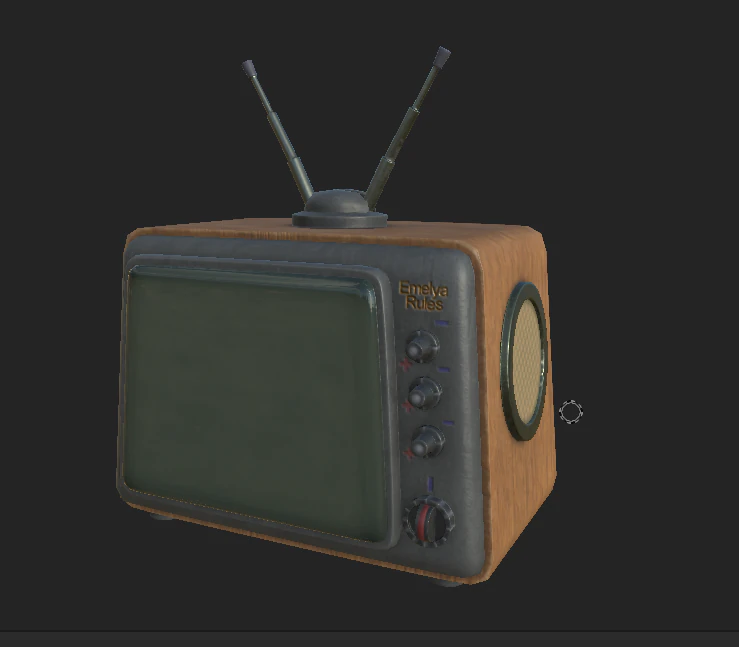 tv 2 cartoon 3D Model .c4d .max .obj .3ds .fbx .stl .blend 