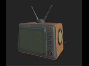 tv 2 cartoon Modèle 3D