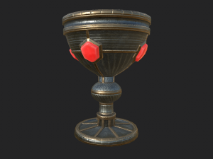 cup medieval 1 3Dモデル