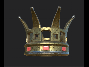 corona cartoon 3D Model