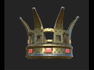 kresk&oacute;wka korona Model 3D