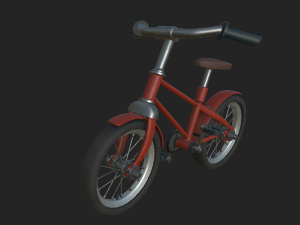 bicycle cartoon 2 3D 模型