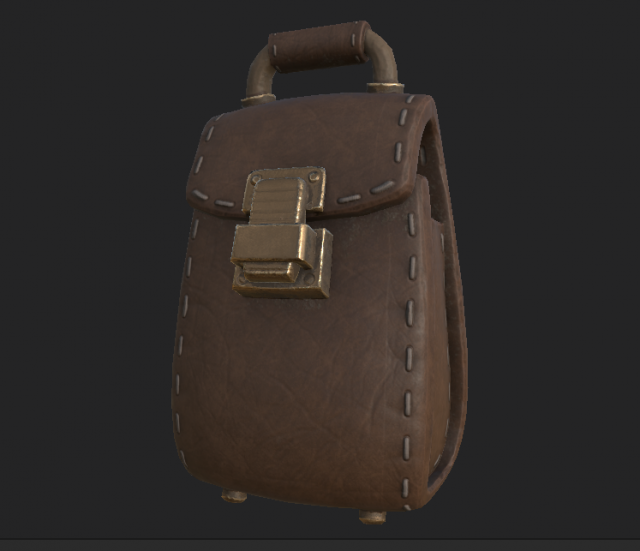bag cartoon 2 3D 모델 .c4d .max .obj .3ds .fbx .stl .blend 
