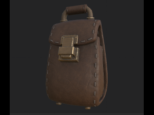 bag cartoon 2 3D Model