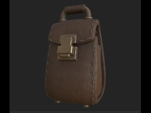 сумка мультфільм 2 3D Модель