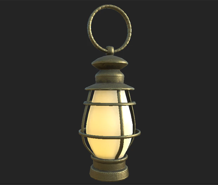 magic lamp 5 3D Model .c4d .max .obj .3ds .fbx .stl .blend 