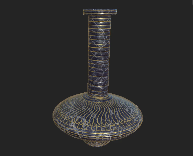 vase 45 3D Model .c4d .max .obj .3ds .fbx .stl .blend 
