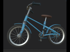 bicycle old Modello 3D
